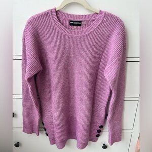 Karl Lagerfeld Paris Sweater for Women - Pink - XS - worn once